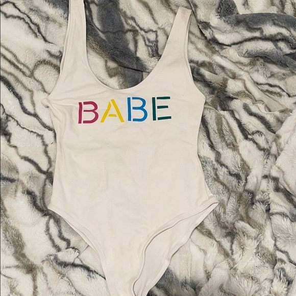 💖PACSUN BABE BODYSUIT💖 - Picture 1 of 4